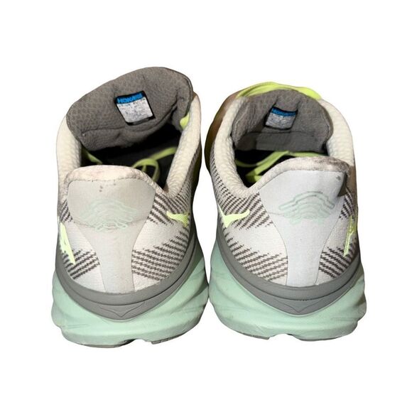 Hoka Clifton 9 GTX Sneakers with Lime and Gray Tones size 12 D main image 6